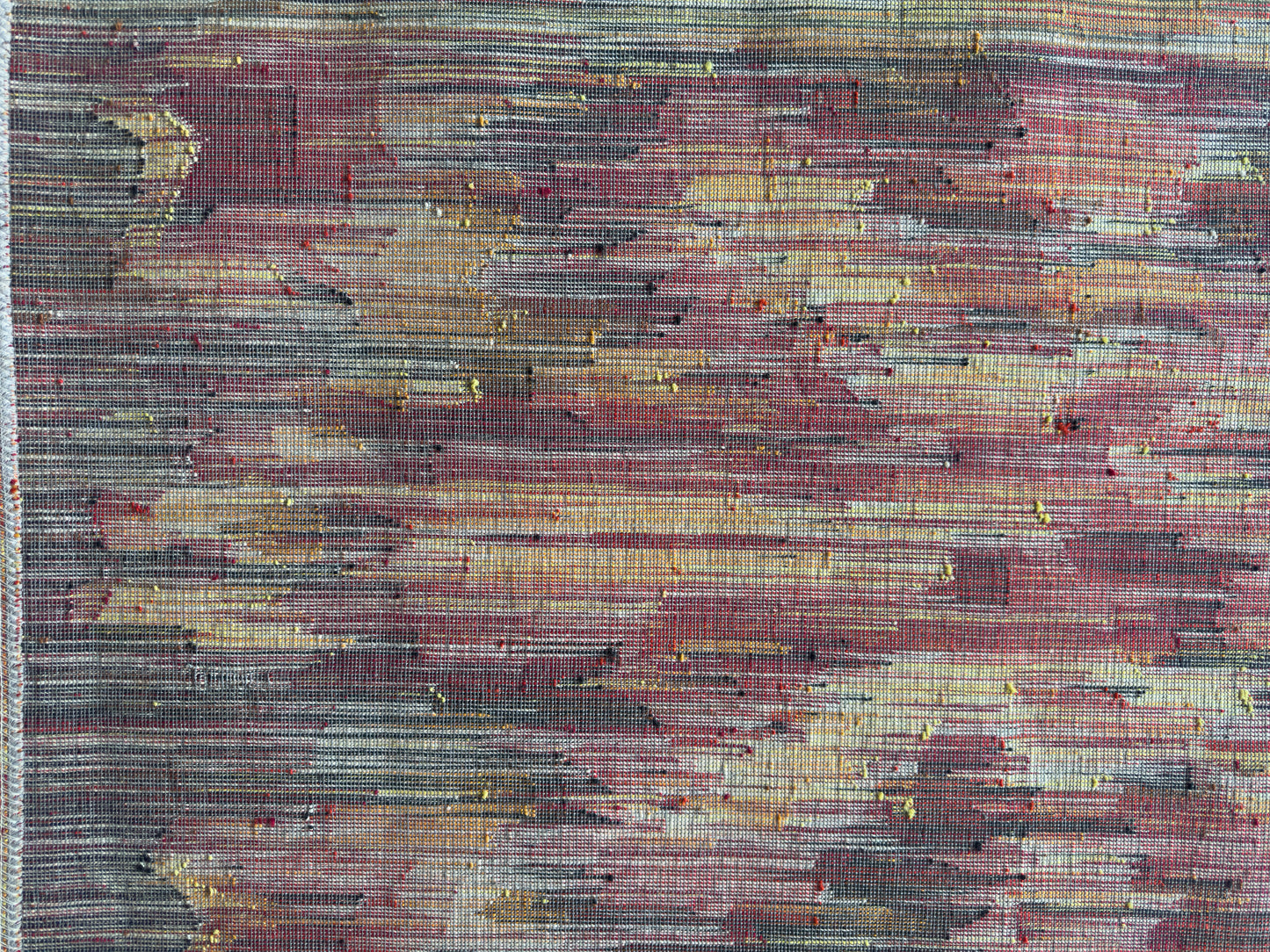 French Mid-Century Modern Wool Tapestry by Jean-Claude Bissery