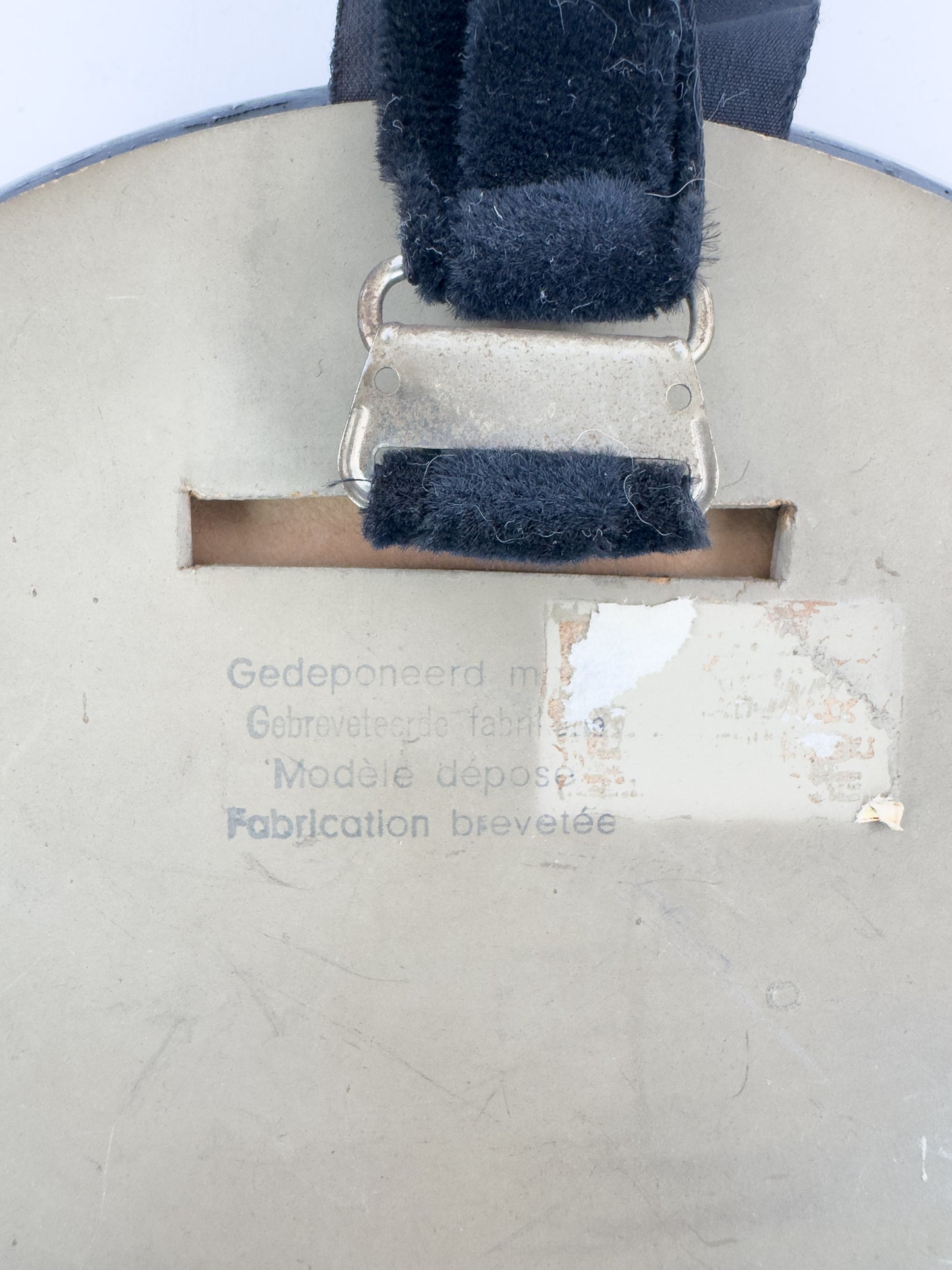 Vintage Convex Mirror (Oeil de Sorcière), Espelt-Influenced Design, 25 cm