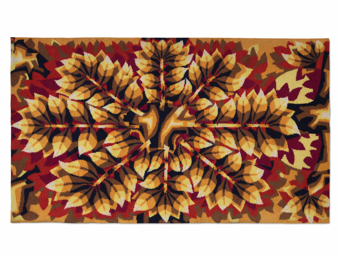 French Mid-Century Modern Wool Tapestry by Jean-Claude Bissery