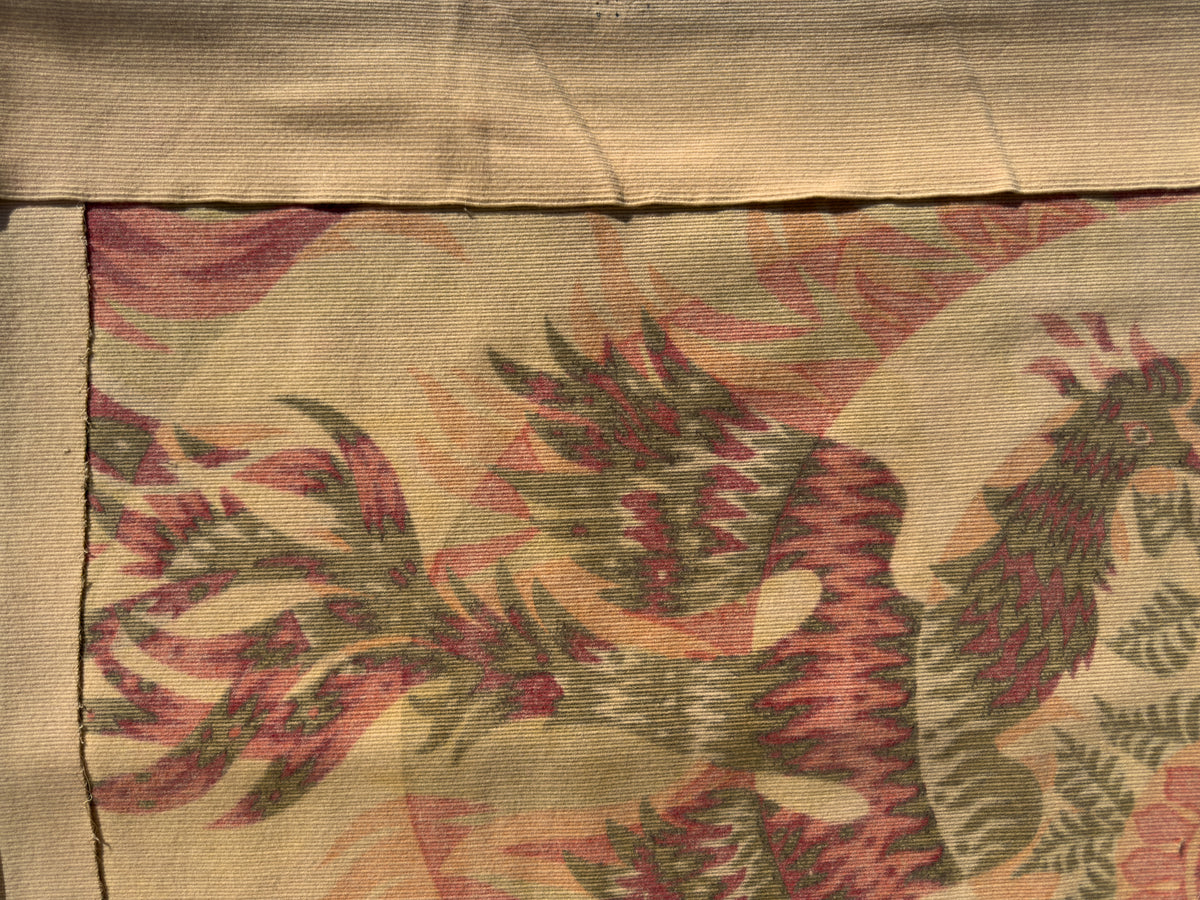 1960s “Les Phénix” Wool Tapestry by Alain Cornic, Atelier Robert Four