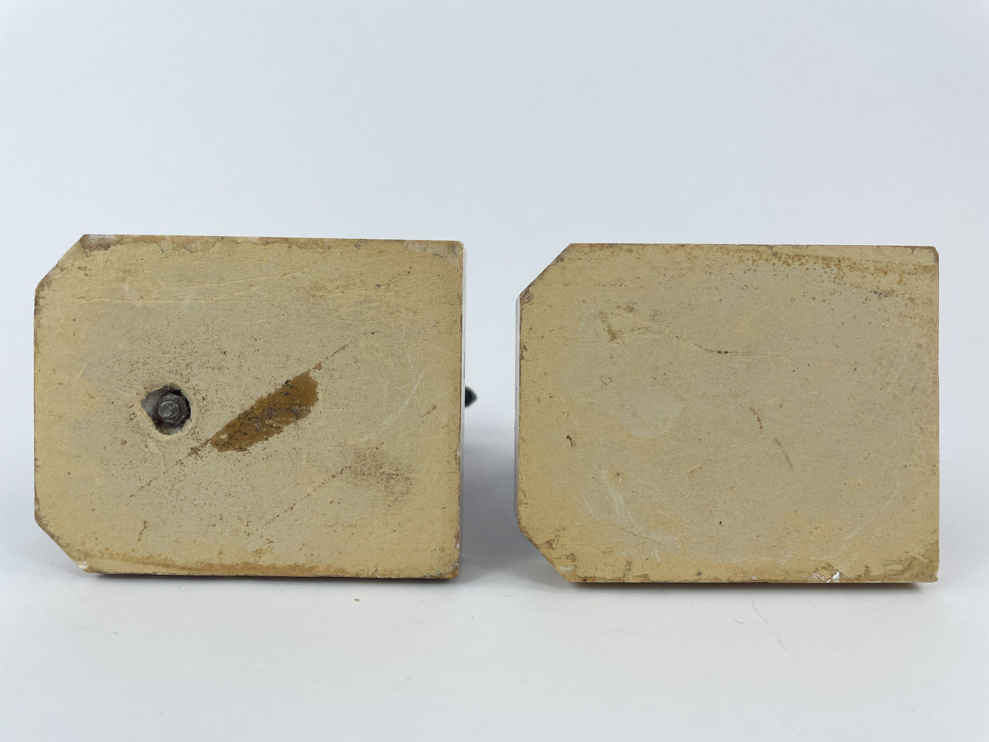 Pair of Art Deco Dog Bookends in Spelter and Marble by Jamar, France, 1930s