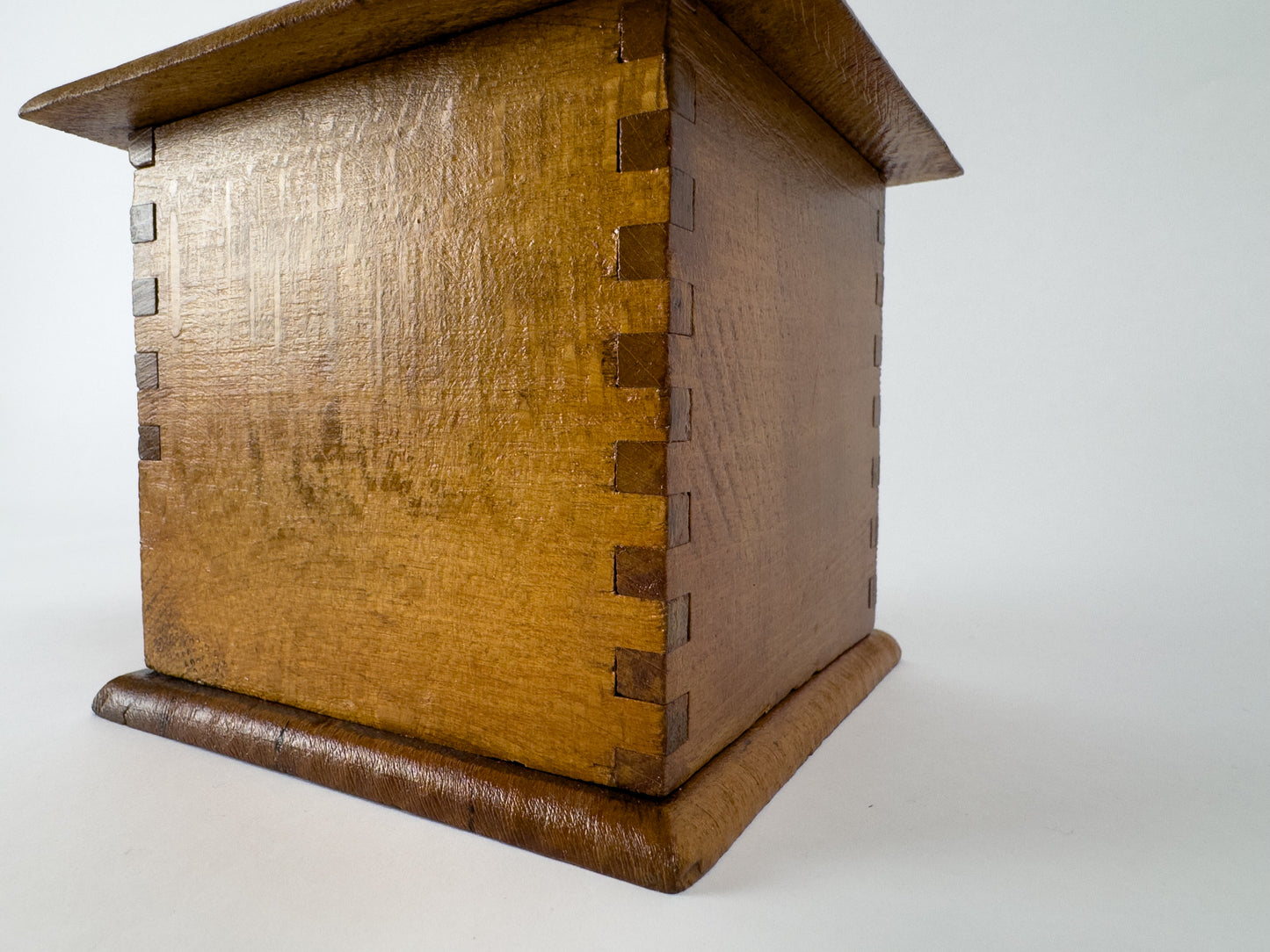 Vintage Japy Frères Wooden Manual Coffee Grinder, c. 1920s–1940s