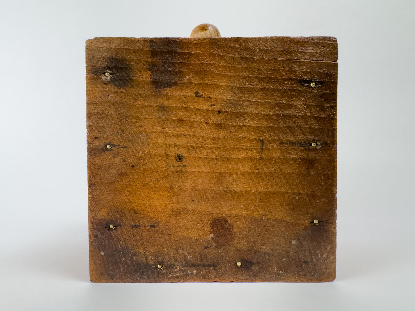 Vintage Japy Frères Wooden Manual Coffee Grinder, c. 1920s–1940s