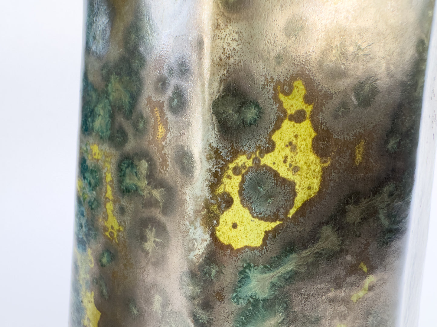 Large Art Deco Crystalline Glaze Stoneware Vase by Pierrefonds, France, c. 1925–1935