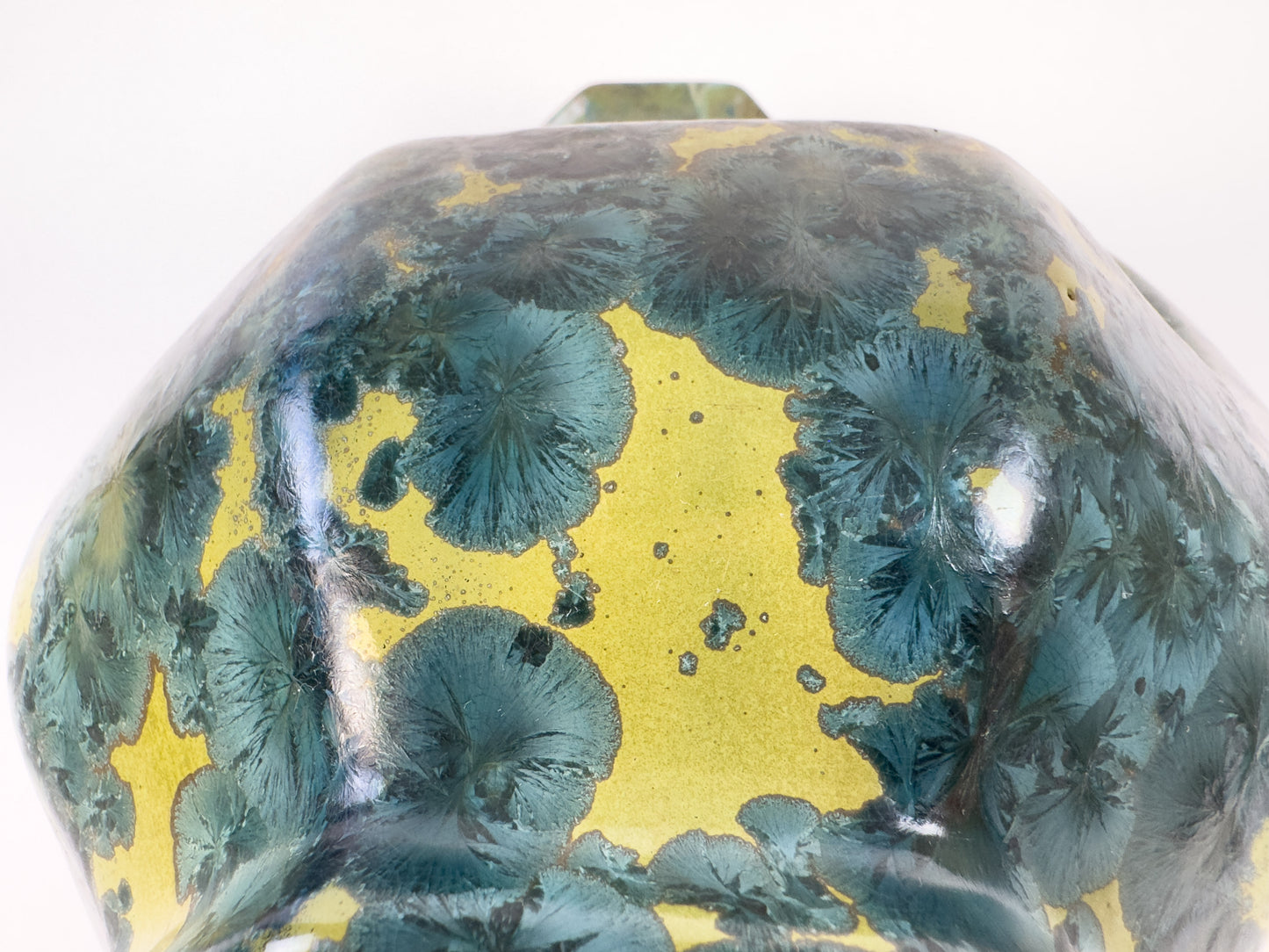 Large Art Deco Crystalline Glaze Stoneware Vase by Pierrefonds, France, c. 1925–1935