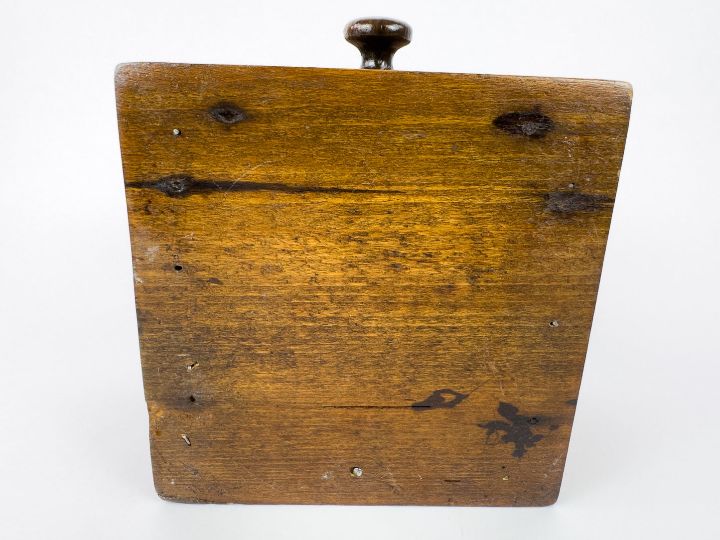 Vintage Peugeot Frères Wooden Manual Coffee Grinder, c. 1930s–1950s