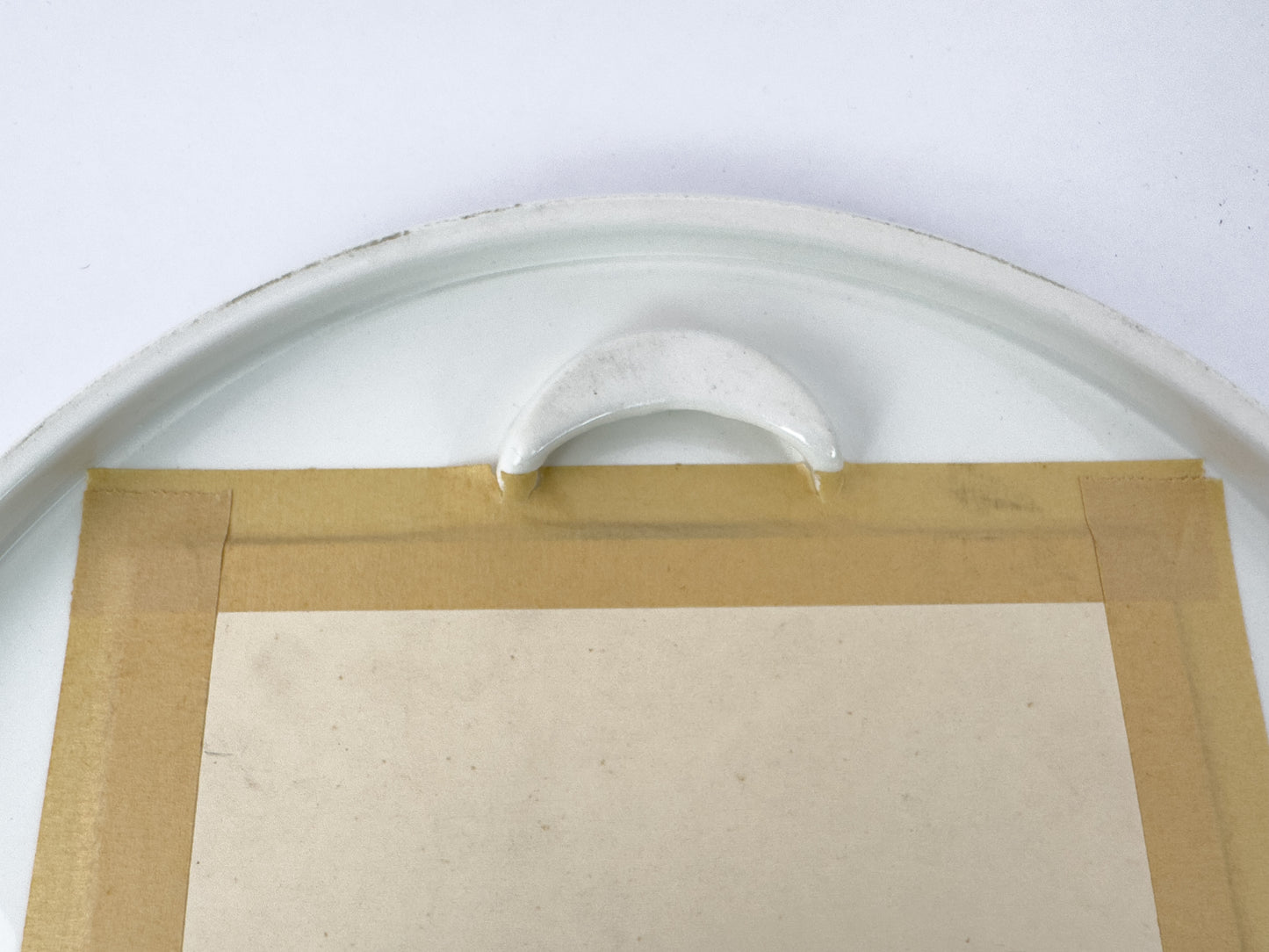 Marianne Westman for Rörstrand Piggelin Scandinavian Porcelain Wall Mirror, 1970s
