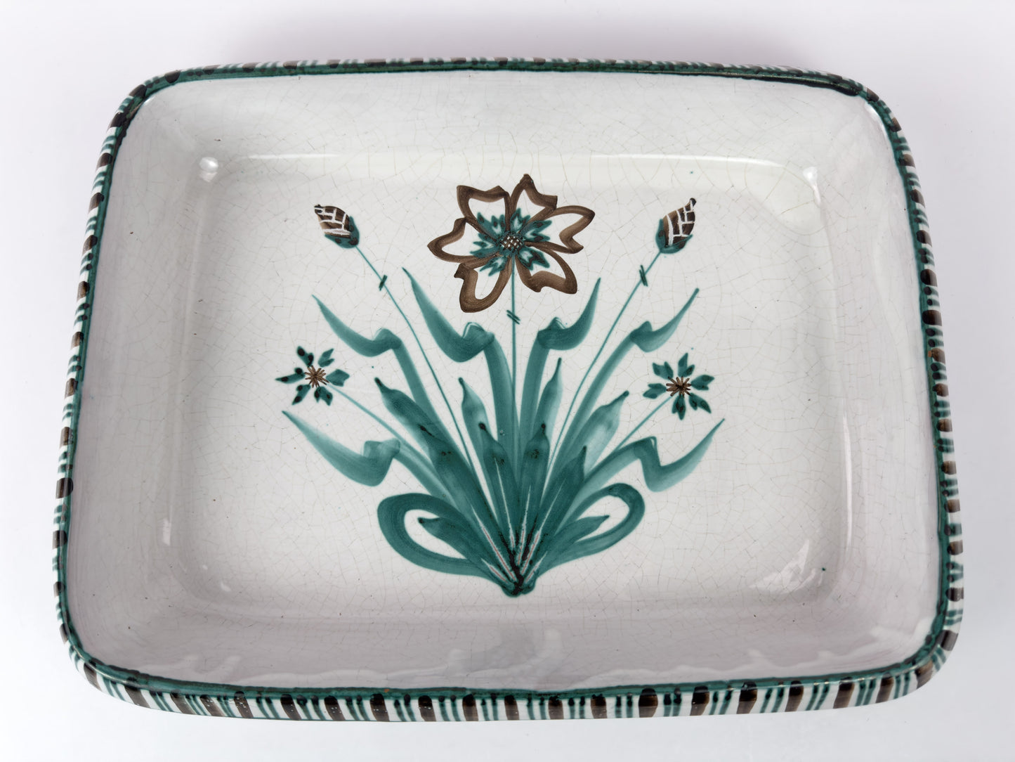 Large Ceramic Dish by Robert Picault, Vallauris, France, c.1960