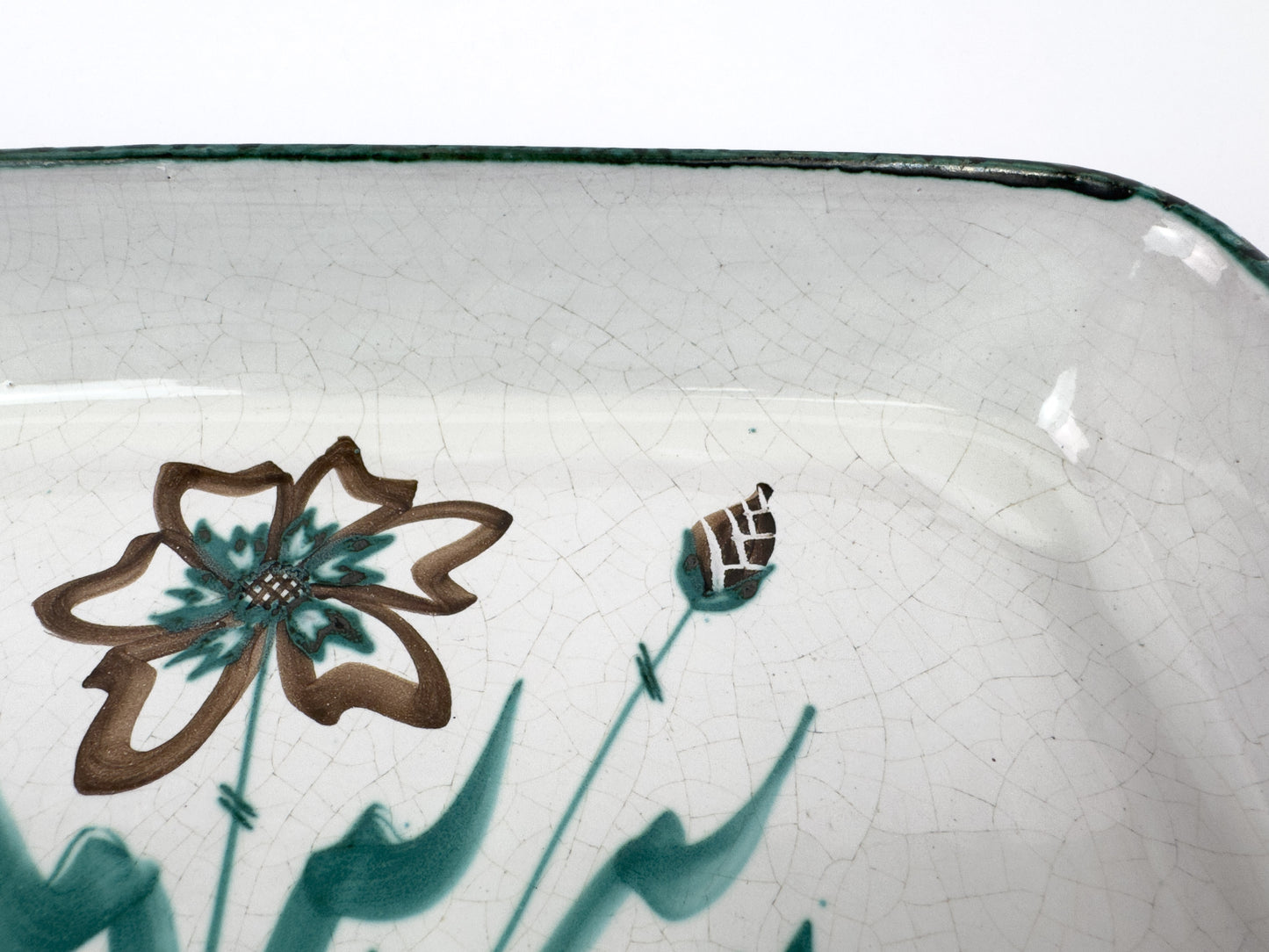 Large Ceramic Dish by Robert Picault, Vallauris, France, c.1960