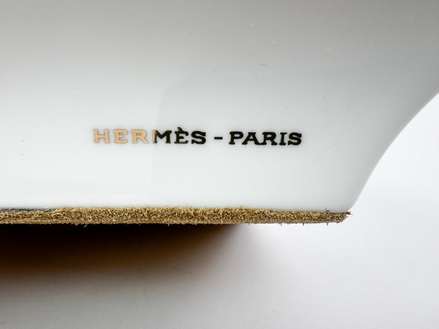 Hermès “Tigre Royal” Porcelain Vide-Poche by Christiane Vauzelles