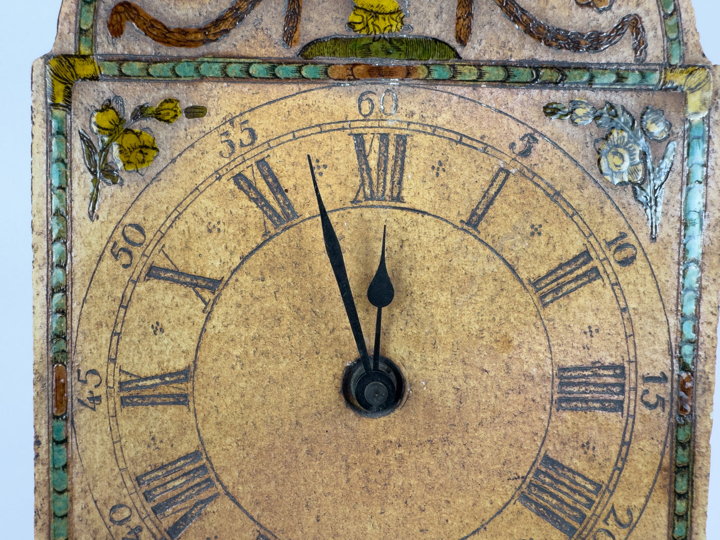 Roger Capron “Cercle du Soleil” Ceramic Wall Clock, Vallauris, 1970s