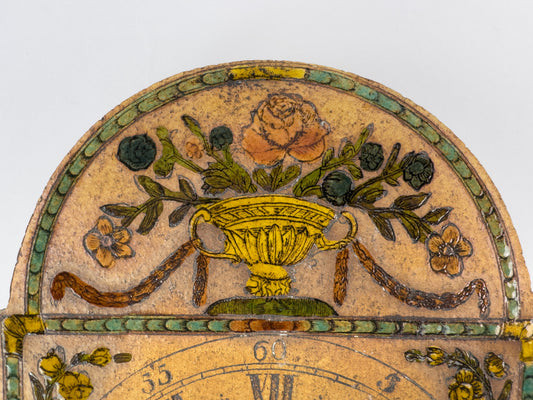 Roger Capron “Cercle du Soleil” Ceramic Wall Clock, Vallauris, 1970s