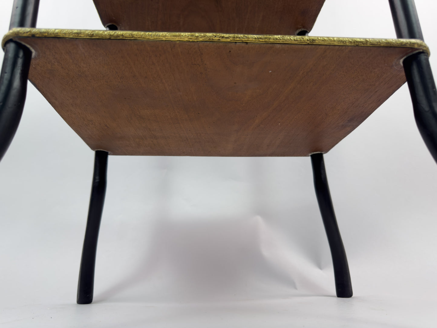 19th Century French Napoleon III Marquetry Inlaid Etagere Side Table