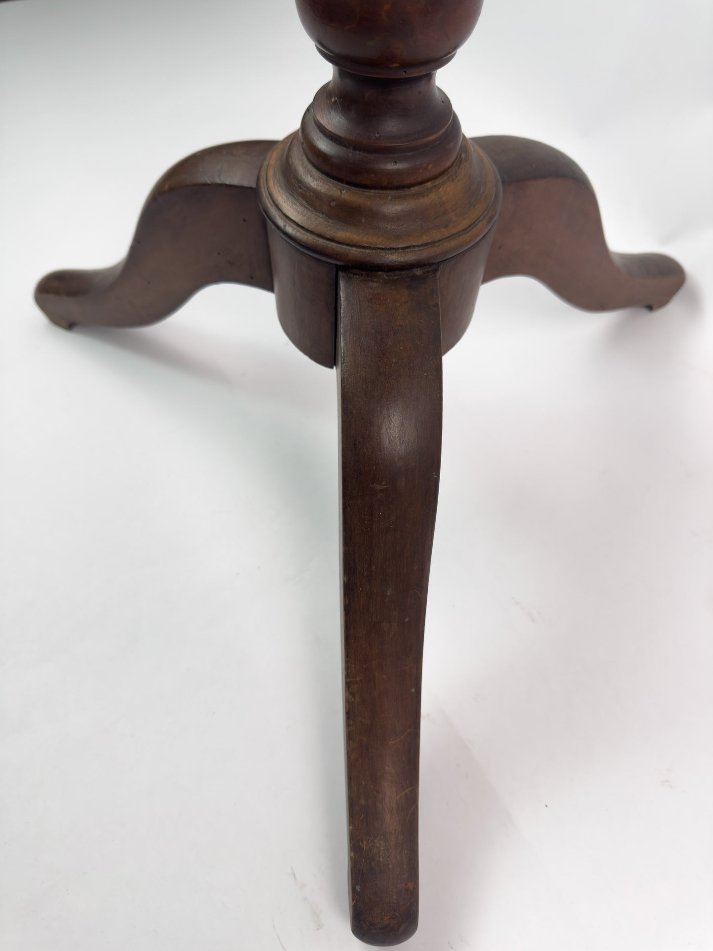 French Gueridon Side Table with Marble Top, Circa 1880–1900