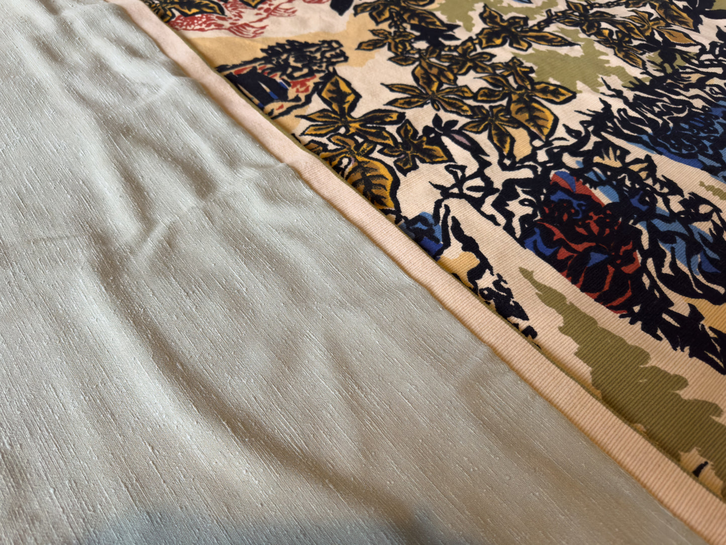 Jean Lurçat “L’Acquarium” French Modernist Wool Tapestry, Corot Paris, 1960s