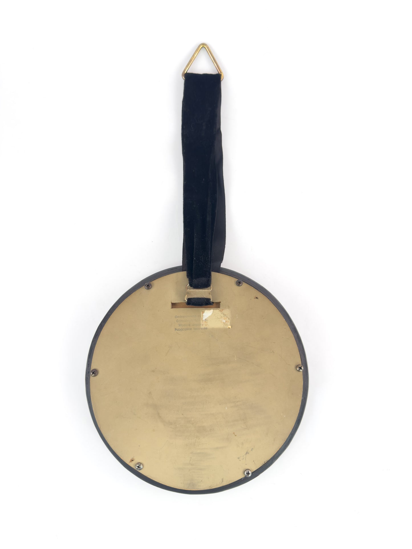 Vintage Convex Mirror (Oeil de Sorcière), Espelt-Influenced Design, 25 cm