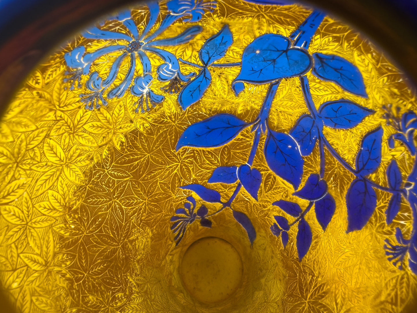 Saint-Louis Art Nouveau Crystal Vase, Désiré Christian Period, C.1900